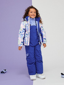 9 Girl's 2-7 Snowy Tale Technical Snow Jacket White ERLTJ03022 Roxy