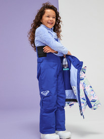 5 Girls 2-7 Lola Technical Snow Bib Pants Purple ERLTP03011 Roxy