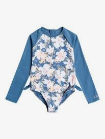 Swim Lovers - Long Sleeve UPF 50 One-Piece Rashguard for Girls 2-7  ERLWR03175