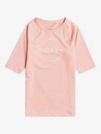 0 Girls 2-7 Beach Classics 3 4 UPF 50 Rash Vest Pink ERLWR03203 Roxy
