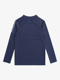 roxy, Girl's 2-7 Whole Hearted Long Sleeve UPF 50 Rashguard, MOOD INDIGO (bsp0) Whole Hearted - Long Sleeve UPF 50 Rash Vest for Girls 2-7 ERLWR03225