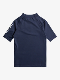 roxy, Girl's 2-7 Whole Hearted UPF 50 Short Sleeve Rashguard, MOOD INDIGO (bsp0) Whole Hearted - Short Sleeve Rash Vest for Girls 2-7 ERLWR03230