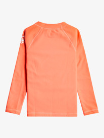 roxy, Girls 2-7 ROXY Heater Long Sleeve Rash Vest, PERSIMMON (mjh0) ROXY HEATER LS TW ERLWR03252