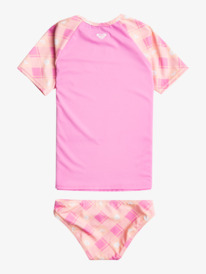 FLOWER PLAID SS LYCRA  ERLWR03261