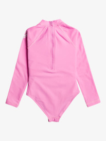 roxy, Girls 2-7 Heater Long Sleeve One-Piece Swimsuit, CYCLAMEN (mgj0) LS ONESIE HEATER TW ERLWR03265