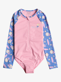 Lorem - Long Sleeve One-Piece Rash Vest for Girls 2-7  ERLWR03293