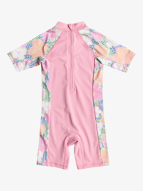 Tiny Flower - Short Sleeve One-Piece Rash Vest for Girls 2-7  ERLWR03298