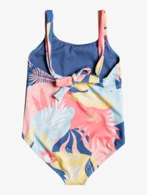 roxy, Girl's 2-7 Flowery Mood One-Piece Swimsuit, PEACH BUD TIDE POOL (meg5) Flowery Mood - One-Piece Swimsuit for Girls 2-7 ERLX103085