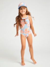 3 Girls 2-7 Magic Spirit One-Piece Swimsuit Blue ERLX103092 Roxy