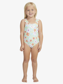 5 Girl's 2-7 Hawaiian Spirit One-Piece Swimsuit Blue ERLX103102 Roxy