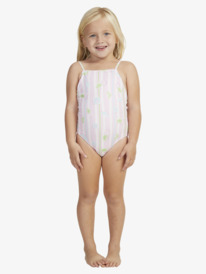 0 Girls 2-7 Pineapple Line One-Piece Swimsuit Pink ERLX103103 Roxy