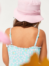 5 Girls 2-7 Teenie Ditsy One-Piece Swimsuit Blue ERLX103104 Roxy