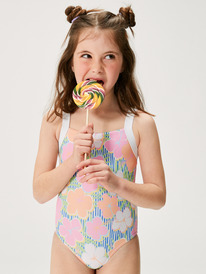 Tiny Flower - One-Piece Swimsuit  for Girls 2-7  ERLX103107