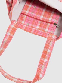 roxy, Tartan Times 24L Tote Bag, TARTAN TIMES SETTING SUN (nmb8) TARTAN TIMES TOTE URJBT03047