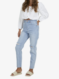15 Womens Sunset Kiss Dolly Slim Jeans Blue URJDP03004 Roxy