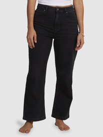 3 Womens Layla Jean Relaxed Fit Jeans Black URJDP03007 Roxy