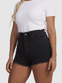 13 Eva Denim Shorts Black URJDS03018 Roxy