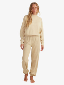 6 Tranquil Days - Bas de survêtement pour Femme Beige URJFB03025 Roxy