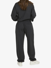 6 Move On Up Baggy Sweatpants Black URJFB03035 Roxy