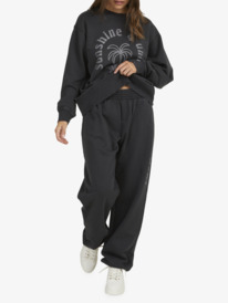 3 Move On Up Baggy Sweatpants Black URJFB03035 Roxy