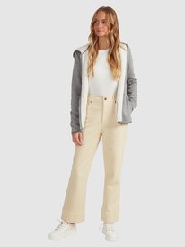 5 Petal Fever Zip-Up Hoodie  URJFT03125 Roxy