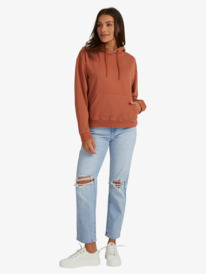 5 Womens Until Daylight Hoodie Brown URJFT03143 Roxy