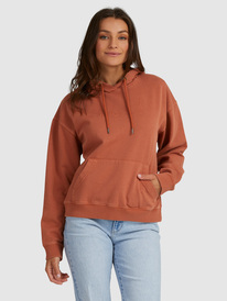 1 Womens Until Daylight Hoodie Brown URJFT03143 Roxy