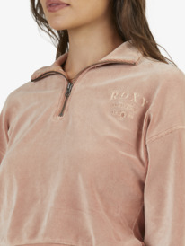 3 Millie - Sweat demi-zip pour Femme Marron URJFT03162 Roxy