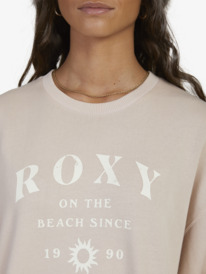 3 Womens Take Another Look Sweatshirt Pink URJFT03178 Roxy
