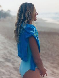 2 Digi High Sweatshirt Blue URJFT03188 Roxy