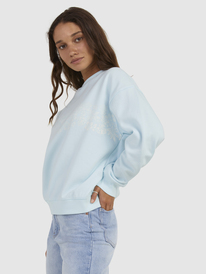 3 Womens Endless Days Sweatshirt Blue URJFT03189 Roxy