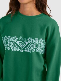 4 Womens Endless Days Sweatshirt Green URJFT03189 Roxy