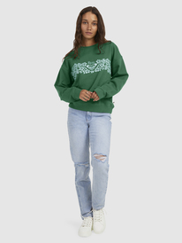 1 Womens Endless Days Sweatshirt Green URJFT03189 Roxy