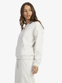 3 Womens Endless Days Zip-Up Hoodie Grey URJFT03191 Roxy
