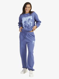 1 Womens Day Trippin Sweatshirt Blue URJFT03195 Roxy