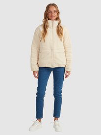 8 Cross The Park Jacket Beige URJJK03007 Roxy