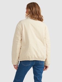 roxy, Cross The Park Corduroy Puffer Veste Pour Femme, TAPIOCA (teh0) Cross The Park - Corduroy Puffer Jacket for Young Women URJJK03007