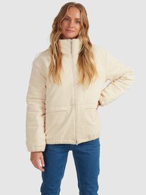 3 Cross The Park Jacket Beige URJJK03007 Roxy