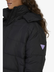 10 Womens Step Out Padded Jacket Black URJJK03023 Roxy