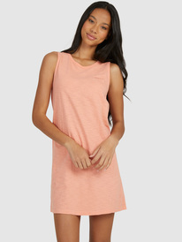 roxy, Womens Love Those Rays Tank Dress, PEACH AMBER (mfp0) LOVE THOSE RAYS TANK DRESS URJKD03045