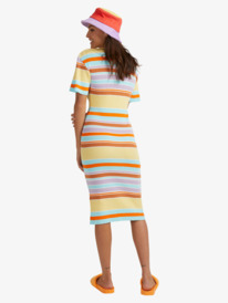 4 Playa Hermosa - Robe pour Femme Jaune URJKD03048 Roxy
