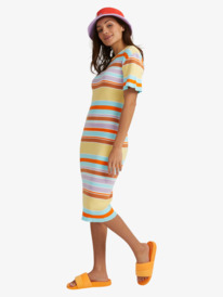 5 Playa Hermosa - Robe pour Femme Jaune URJKD03048 Roxy