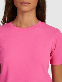 4 Womens Baseline Cropped T-Shirt Pink URJKT03153 Roxy