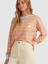 4 Starry Sky Long Sleeve T-Shirt Brown URJKT03161 Roxy