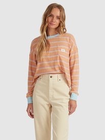 1 Starry Sky Long Sleeve T-Shirt Brown URJKT03161 Roxy