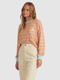 3 Starry Sky Long Sleeve T-Shirt Brown URJKT03161 Roxy