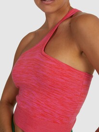 3 Bold As Love Knitted Crop Top Orange URJKT03181 Roxy