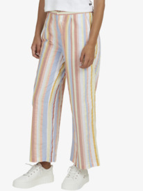 4 South Pacific Cropped Pants Yellow URJNP03037 Roxy