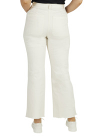 roxy, Womens Barbarella Flared Trousers, MARSHMALLOW (wbt0) BARBARELLA PANT URJNP03042