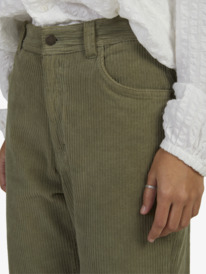 13 Womens Jarvis Corduroy Trousers Beige URJNP03046 Roxy